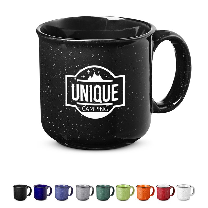 The Campfire 15oz Ceramic Mug - 3.6000" H x 4.0000" Diameter